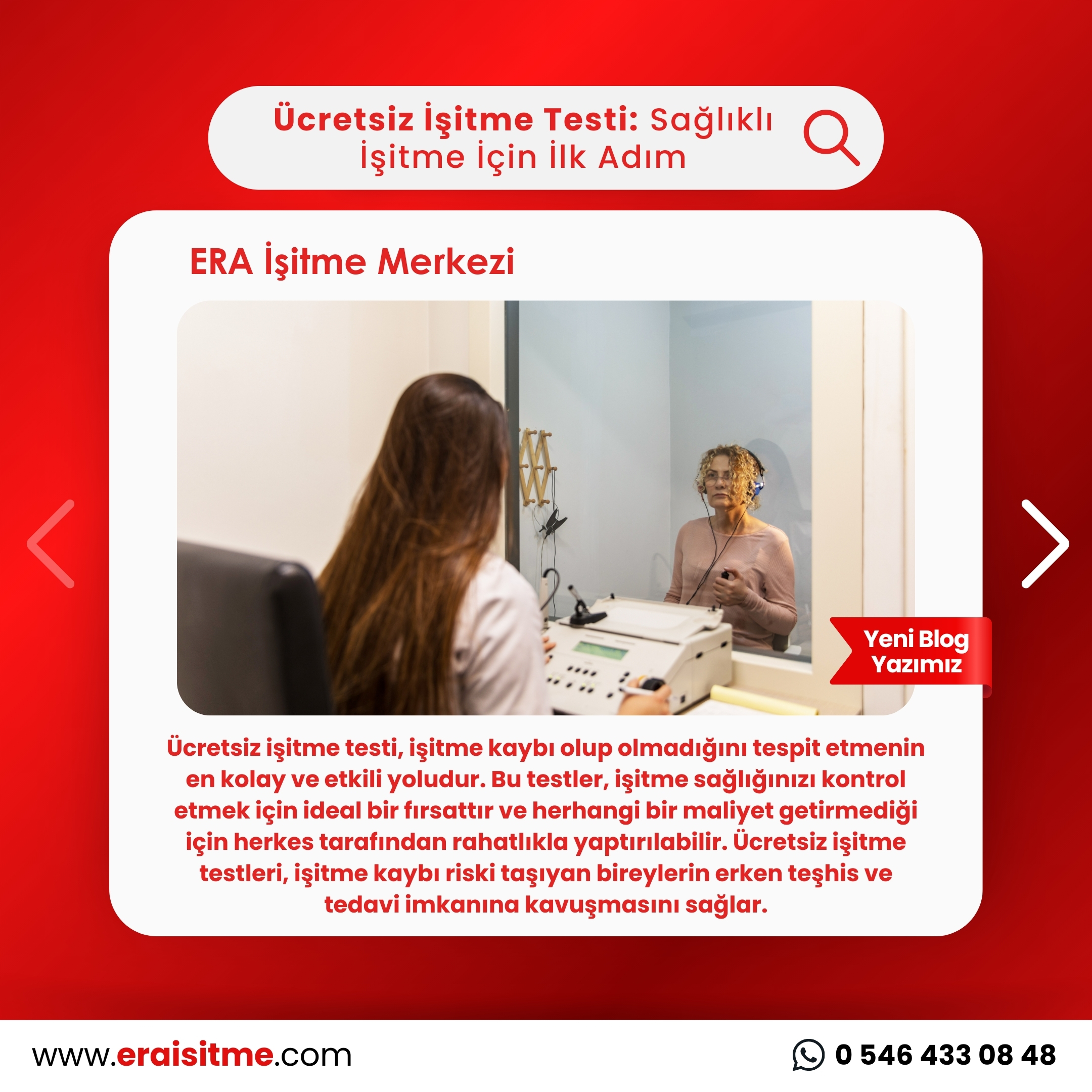 Ücretsiz İşitme Testi: Sağlıklı İşitme İçin İlk Adım